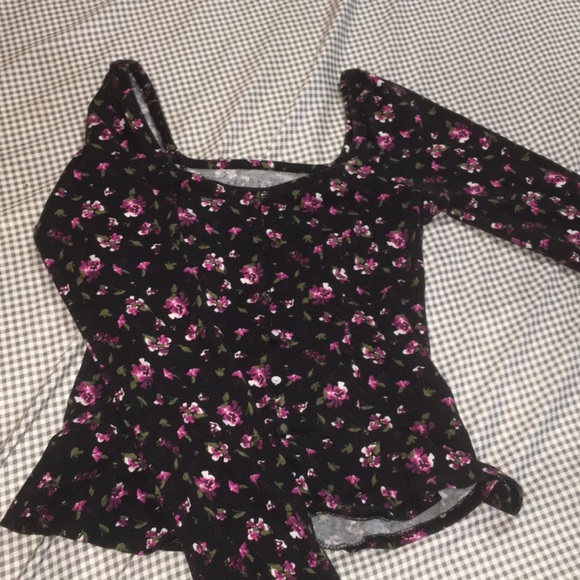 Flower detailed long sleeve shirt - Picture 1 of 1